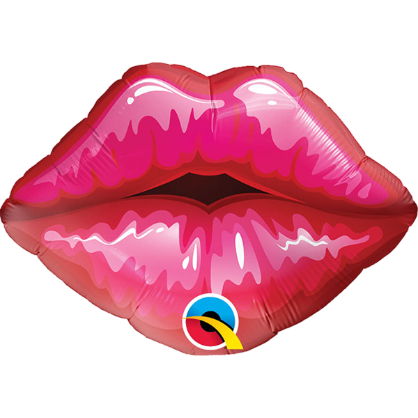 Minishape Red Kissey Lips Shape